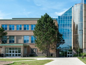 Memorial University building.