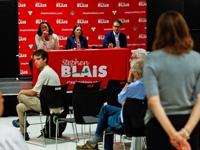 Liberal leadership candidates.