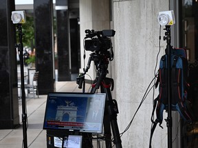 TV equipment.