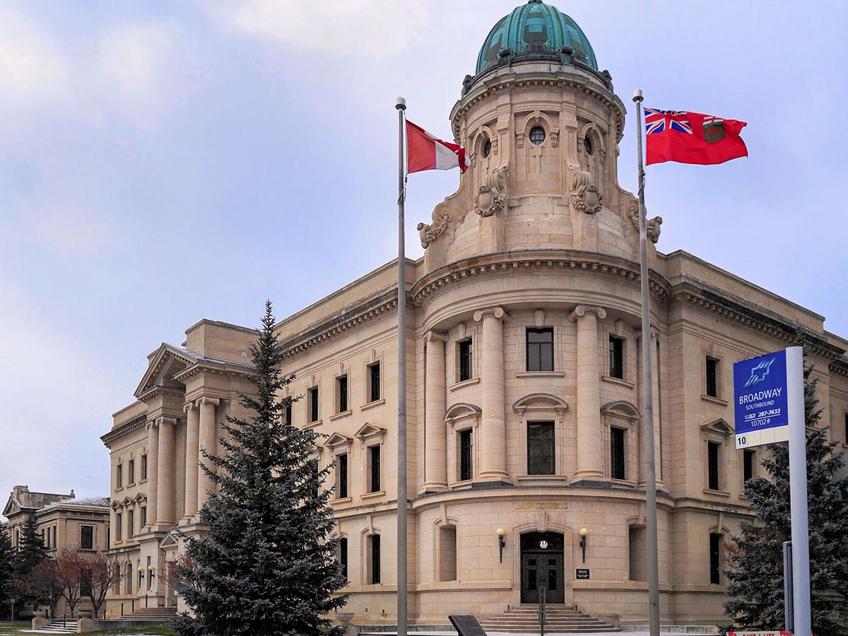 A courthouse.