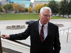 A man at the Supreme Court of Canada