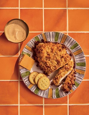 Cheddar Ritz chicken