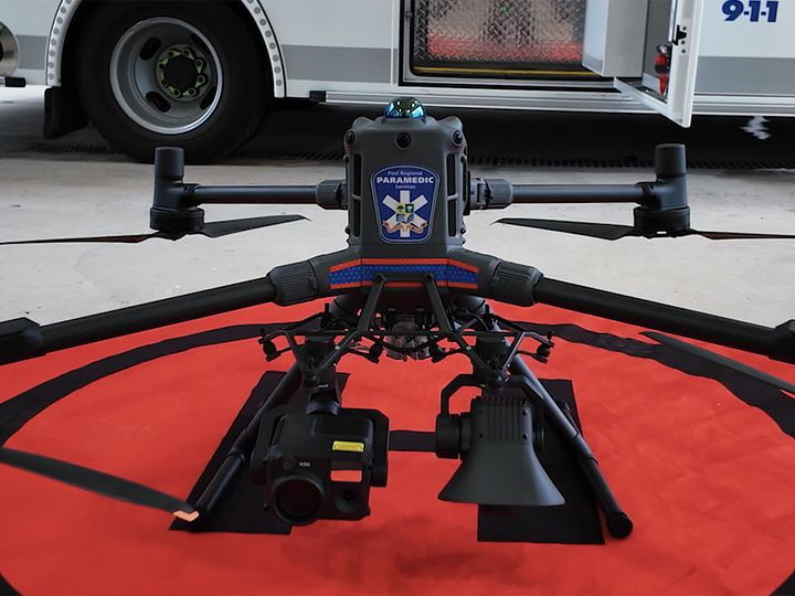 Peel medical drone