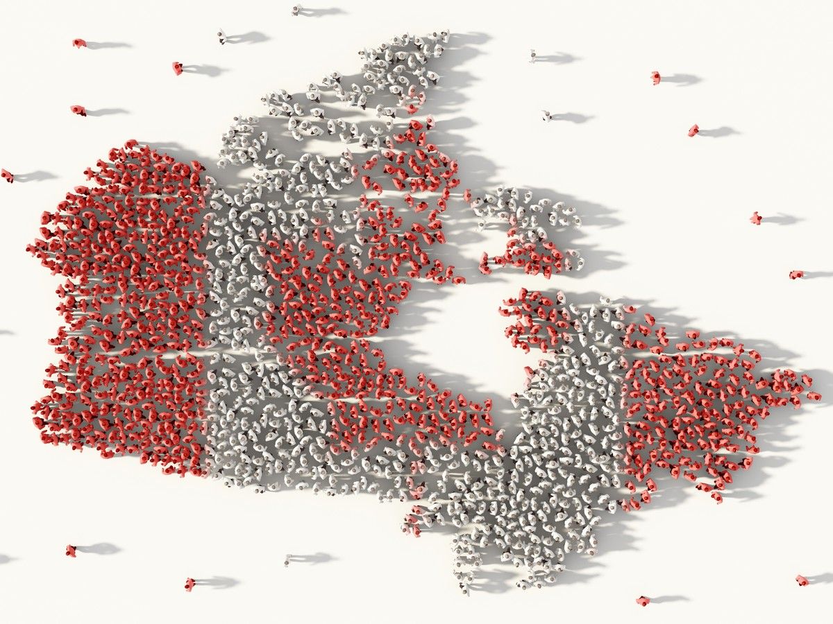 Canadian population
