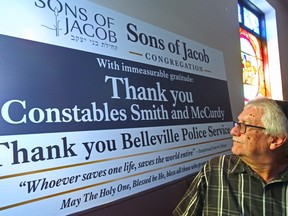 Belleville synagogue thanks
