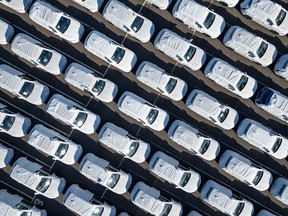 Many electric vehicles.