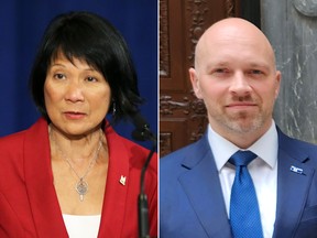 Olivia Chow and Brad Bradford.