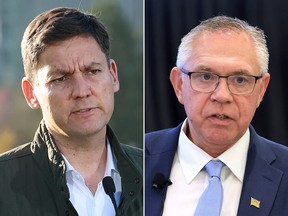 David Eby and Lorne Doerkson.