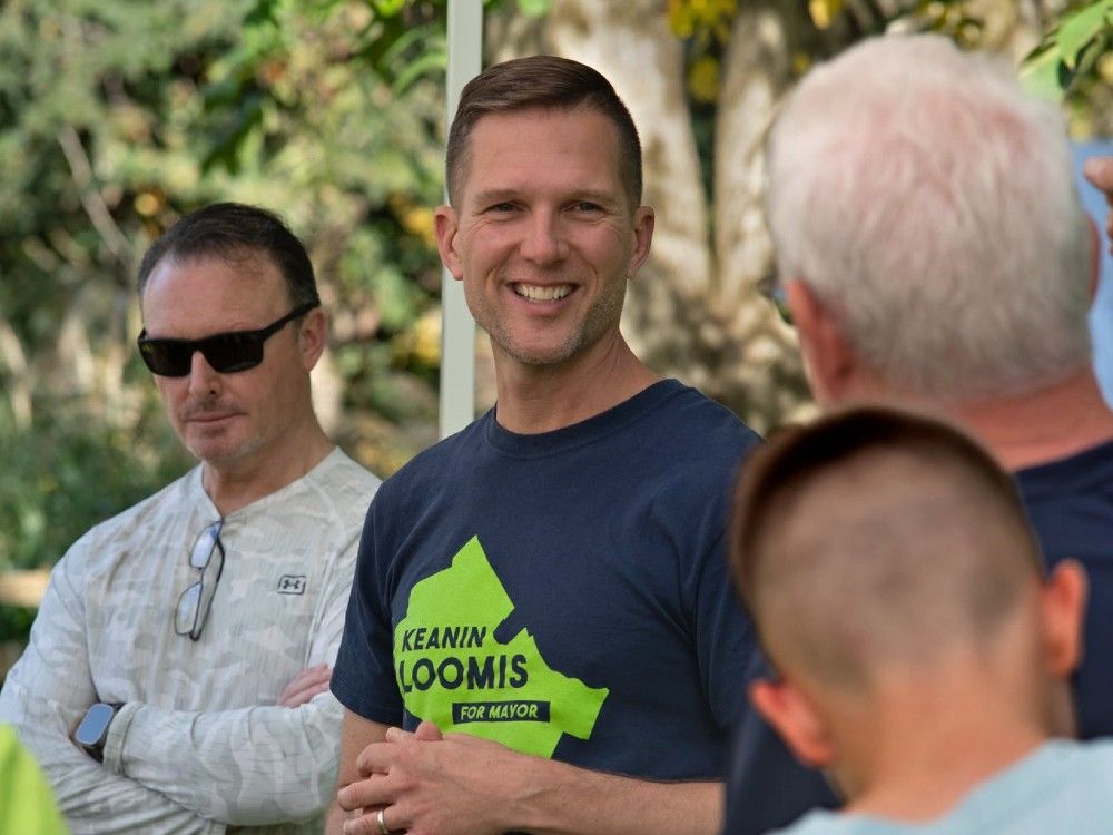 Keaning Loomis is projected to have won nearly 42 per cent of the vote in Monday's mayoral election in Hamilton, Ont.