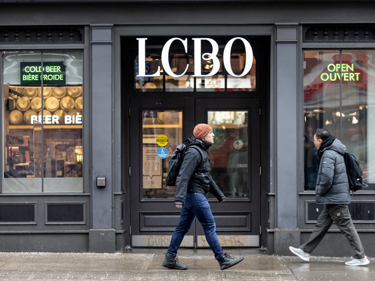 LCBO store front.