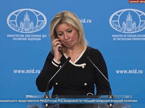Maria Zakharova.