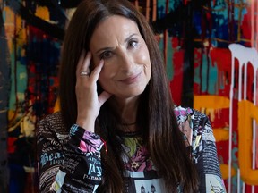 Rebecca Eckler in her Toronto home.
