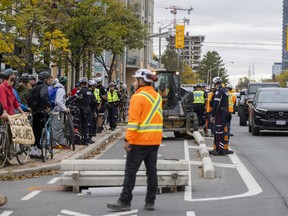 Toronto bike lane removal