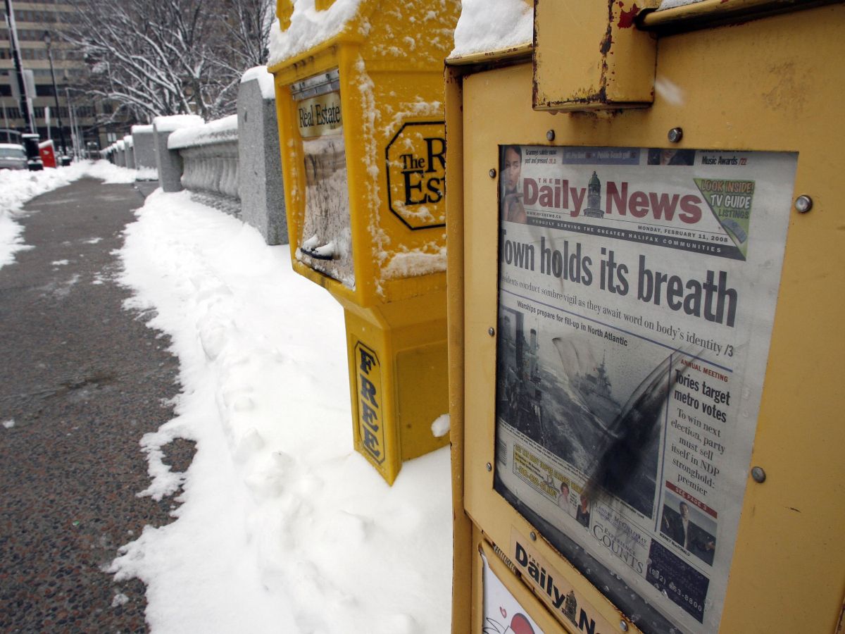 Newspaper box