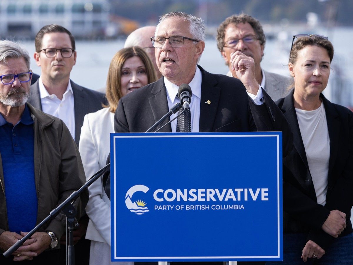 B.C. Conservatives have five-point lead over NDP as voting day nears: survey