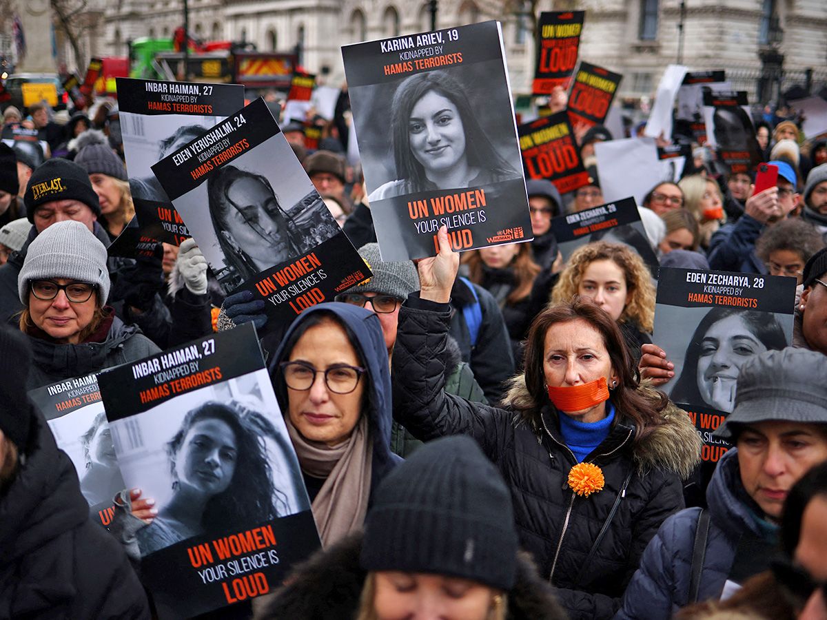 Protesters.