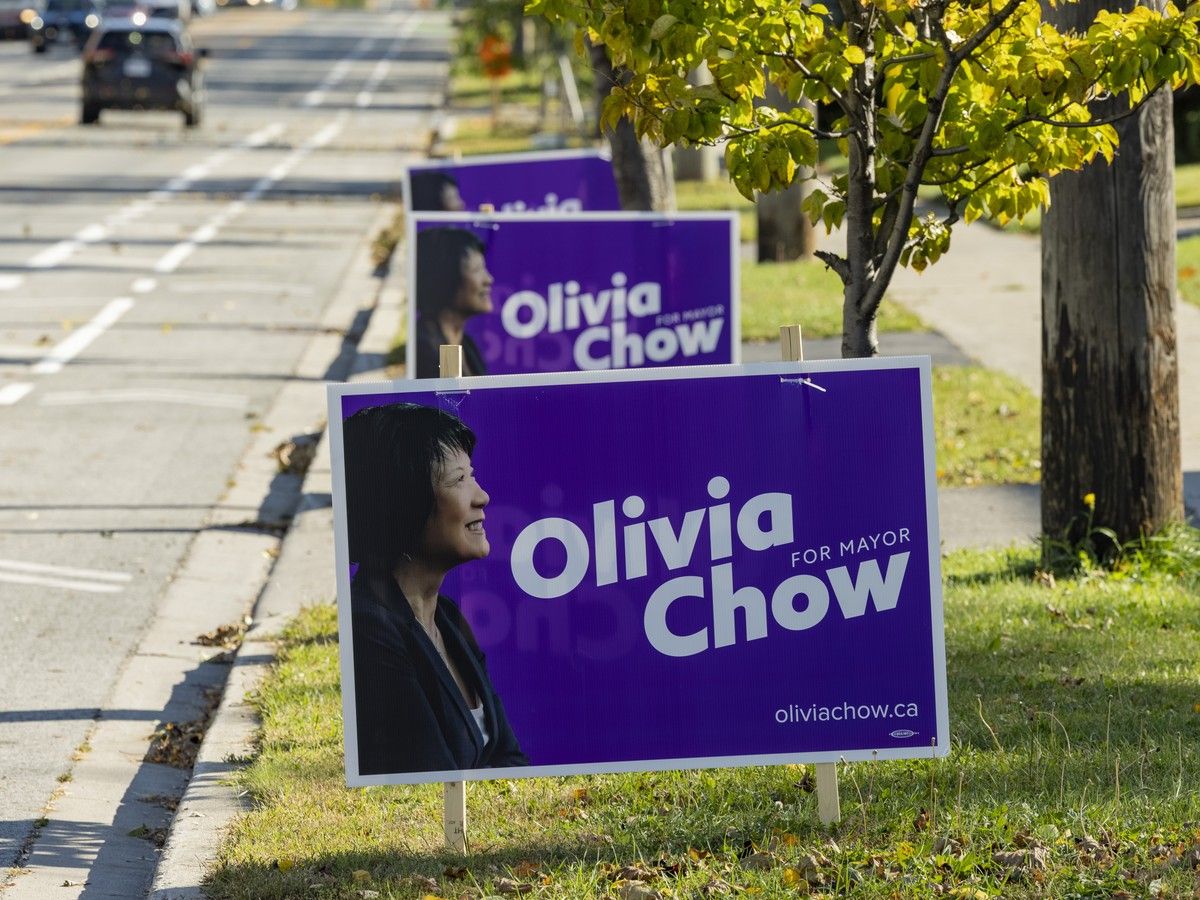 Chris Selley: Olivia Chow’s goose is begging to be roasted