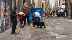 Scenes from the Downtown Eastside in Vancouver, BC, September, 24, 2026.