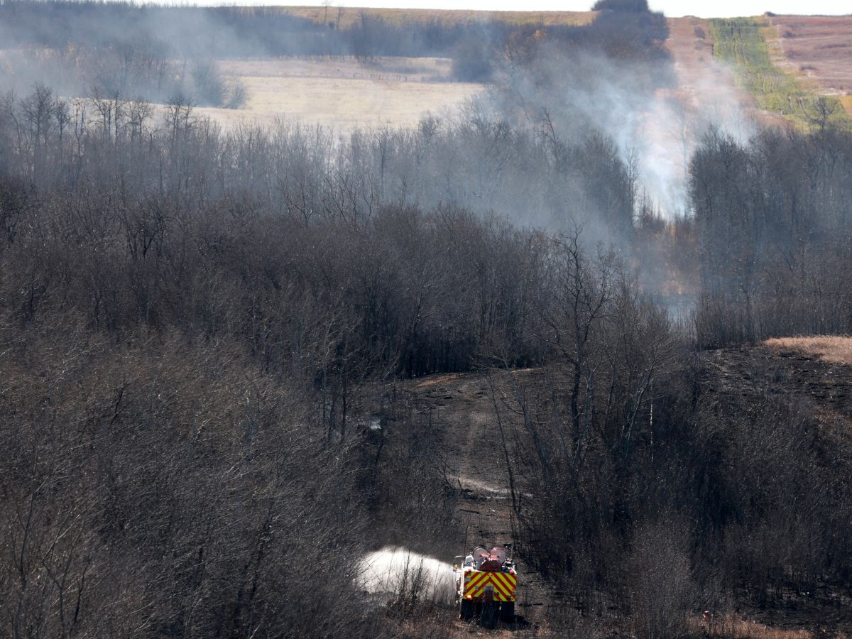 Wainwright fire