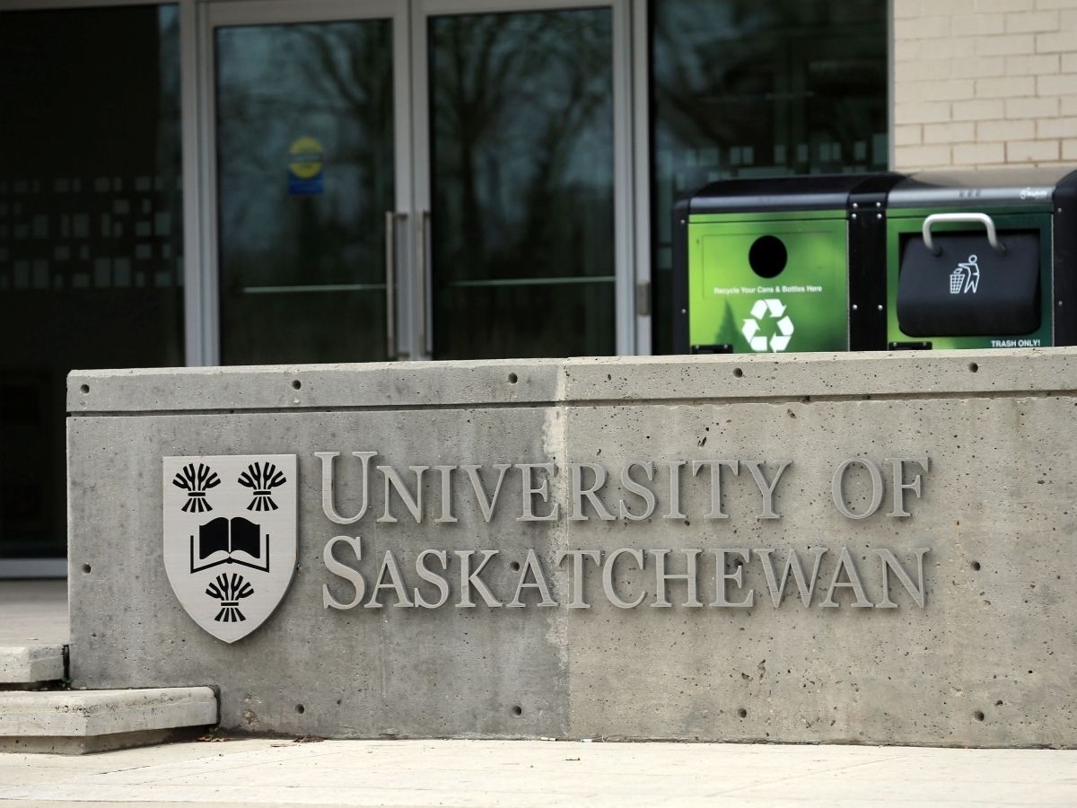 University of Saskatchewan housing, signage, logo, November 4, 2015.