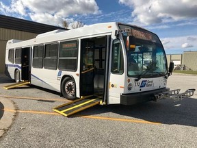 Sarnia Transit bus