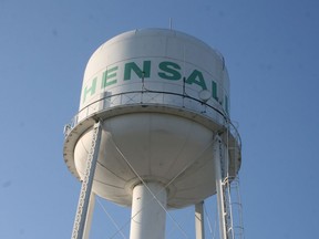 The current Hensall water tower sits at the back part of General Coach's property on Richmond Street in Hensall. The tower is expected to be upgraded within two years.