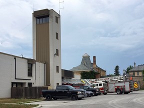 The Owen Sound fire station.