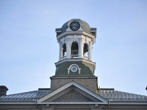 Brockville city hall clock tower