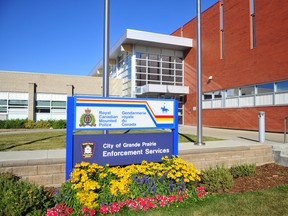 FILE PHOTO
City of Grande Prairie RCMP detachment.