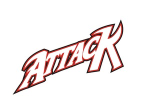 Owen Sound Attack typeface logo. File photo.