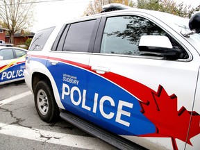 Greater Sudbury Police vehicle.