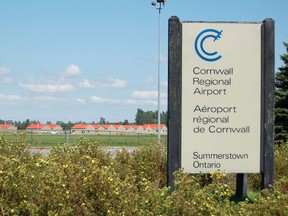 The Cornwall Regional Airport, located near Summerstown, Ont.
Cornwall Standard-Freeholder file photo/Postmedia Network