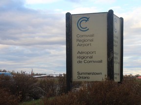 The Cornwall Regional Airport on Wednesday October 24, 2018 in Cornwall, Ont. Alan S. Hale/Cornwall Standard-Freeholder/Postmedia Network