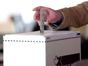 The municipal election will take place on Monday, Oct. 18, which includes the election of local school board representatives. Postmedia File Photo