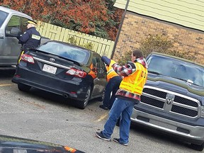 Alberta RCMP and volunteers with Heartland Citizens on Patrol took to the streets of Fort Saskatchewan and Bruderheim on Oct. 20 to see if people were locking up their vehicles.