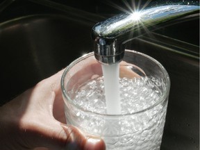 EDMONTON, ALTA: SEPTEMBER 3, 2015 -- Edmonton tap water  and sink photo illustration in Edmonton on September 3, 2015. (Photo by Ryan Jackson / Edmonton Journal) 0915 news water