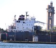 BRIAN KELLY/Sault Star
Freighter Algowood passes through Soo Locks  in Sault Ste. Marie, Mich., in September 2017.