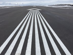 The completion of the extension of runway 0119 at Kingston's Norman Rogers Airport is a milestone in the expansion of the airport. (Submitted Photo)