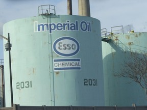 Iperial Oil's Sarnia manufacturing site is shown in this file photo. (File photo/The Observer)