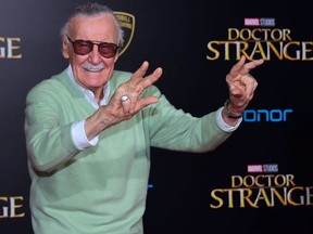 Marvel legend Stan Lee, who revolutionized pop culture as the co-creator of iconic superheroes like Spider-Man and The Hulk who now dominate the world's movie screens, has died.
Frederic J. Brown / AFP / Getty Images / Files