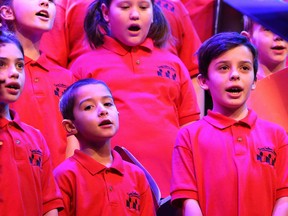 In this file photo, the Young Sudbury Singers perform. John Lappa/Sudbury Star/Postmedia Network