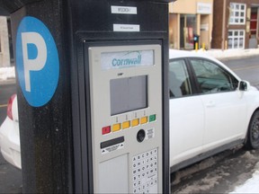 The city's move to pay-and-dispay terminals instead of parking meters is bringing in more money. Photo taken on Friday February 9, 2018 in Cornwall, Ont. 
Alan S. Hale/Cornwall Standard-Freeholder/Postmedia Network