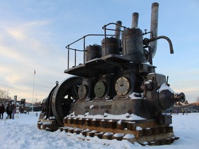An engine at Heritage Village in Fort McMurray, Alta. on Saturday, December 8, 2018. Vincent McDermott/Fort McMurray Today/Postmedia Network