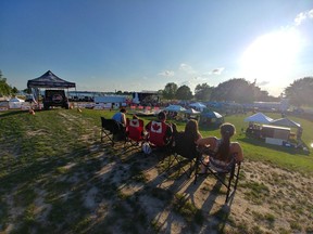 Spectators gathered in Sarnia's Centennial Park for opening night of the second annual Bluewater Borderfest summer music festival.