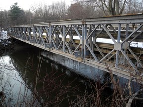 The Bailey bridge on Norfolk Road 45 south of Langton was closed in 2019 after it failed a safety inspection.