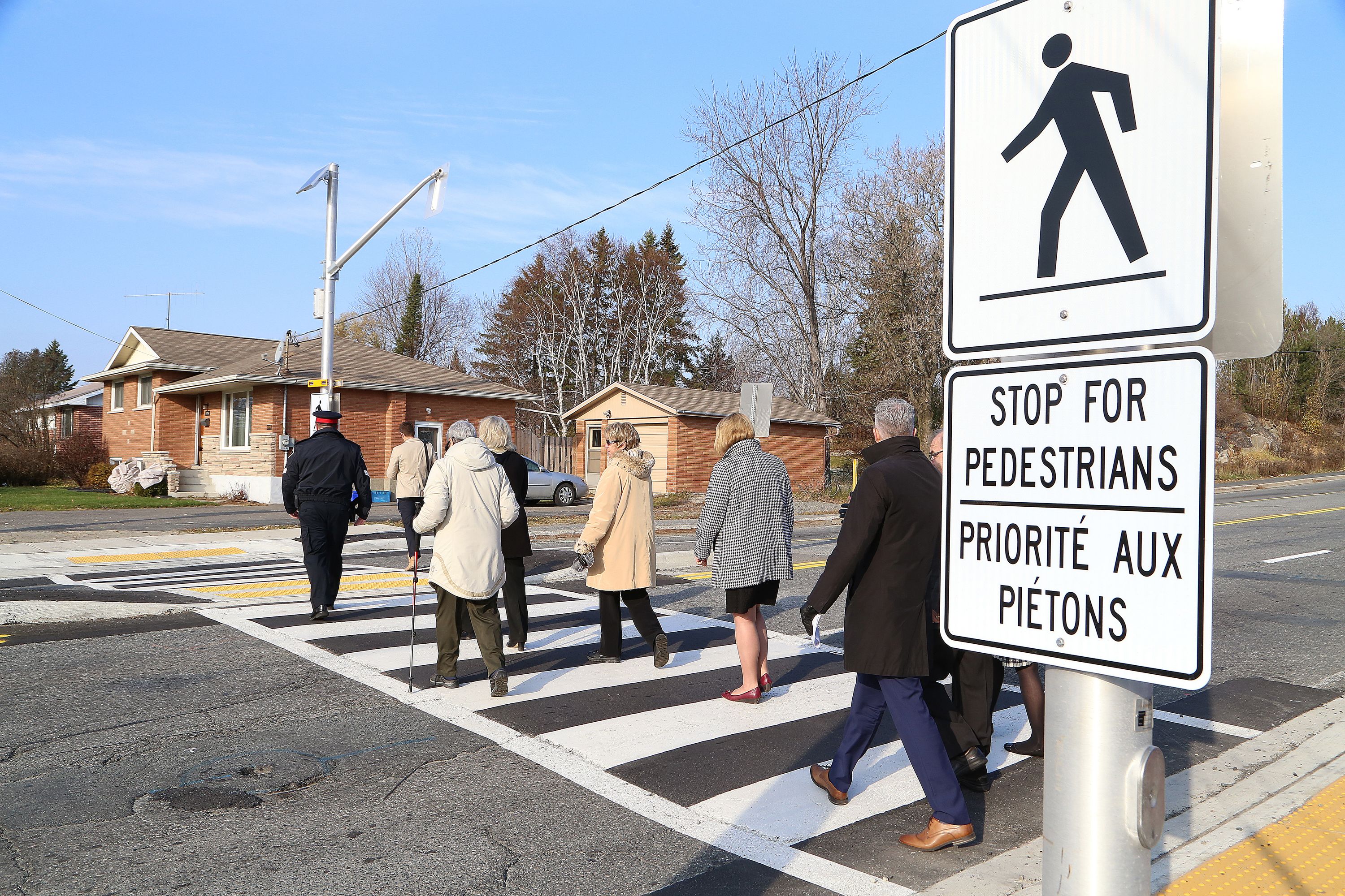 Pedestrian Crossovers Mean To Stop Traffic | Pembroke Observer