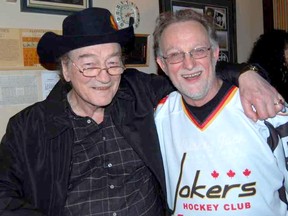 Supplied Photo 
Stompin' Tom Connors and Bar River native Duncan Fremlin.