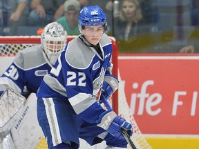 Jack Thompson of the Sudbury Wolves.