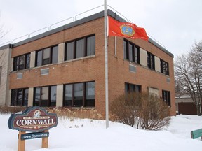 A municipal flag flying at half-mast in front of city hall on Wednesday February 13, 2019 in Cornwall, Ont. Alan S. Hale/Cornwall Standard-Freeholder/Postmedia Network