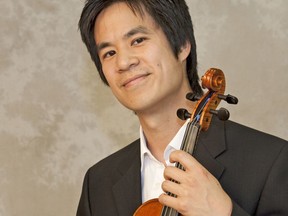 Andrew Chung, artistic director and violinist with INNERchamber. Beacon Herald file photo